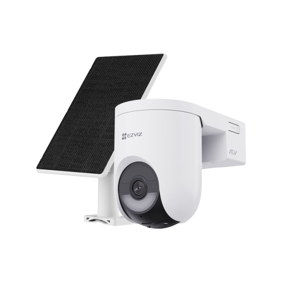 EZVIZ CS-HB8c lauko akumuliatorinės valdomos kameros saulės panelės komplektas (Type-C, 4 MP, 4 mm, 4G/LTE, Wi-Fi)